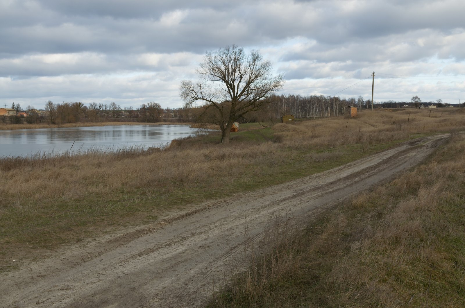 Ländliche Landschaft als Symbol für Landgemeinden